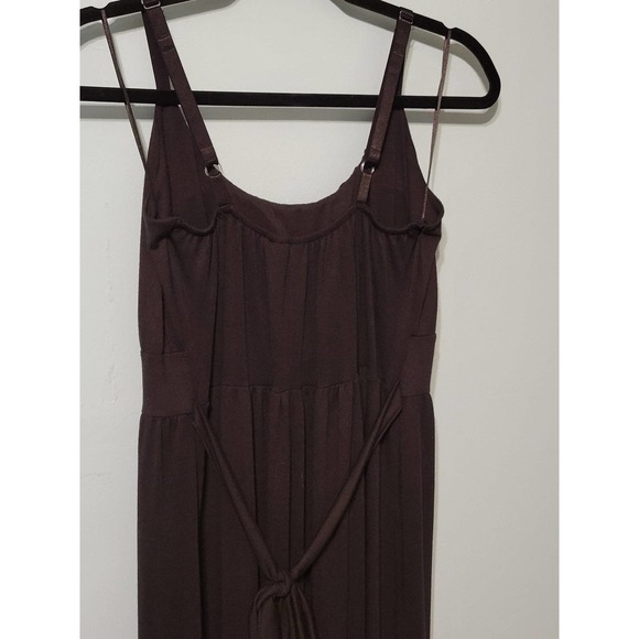 New Directions Black Maxi Dress with built-in lined bra. Petite Large. - Picture 7 of 11